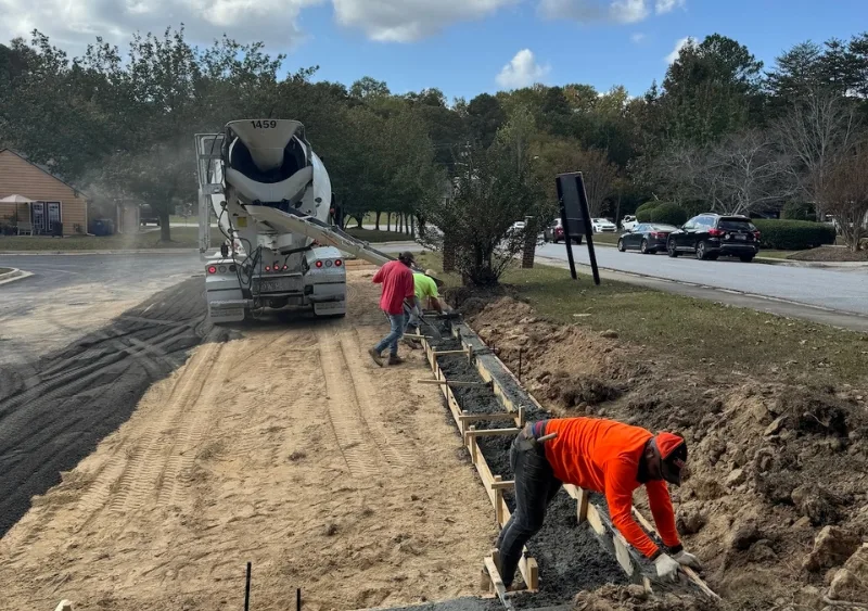 Concrete Curbs, Gutters & ADA Ramps 3