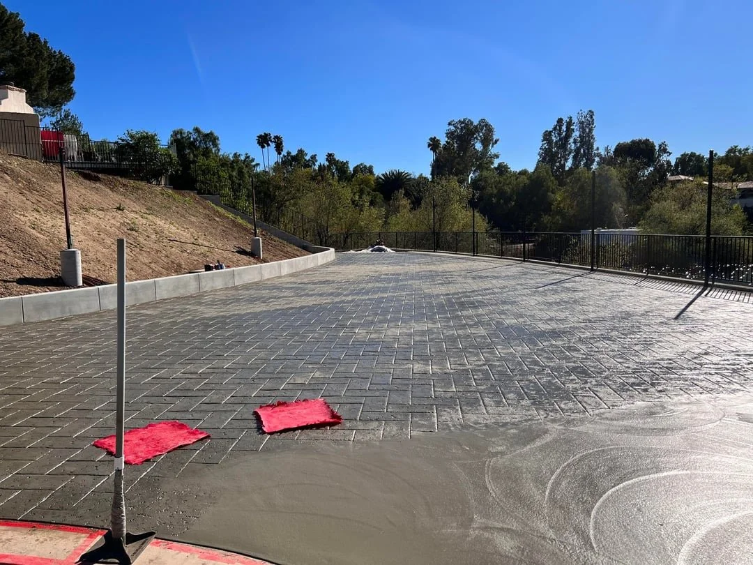Concrete Parking Lot & Dumpster Pad 2