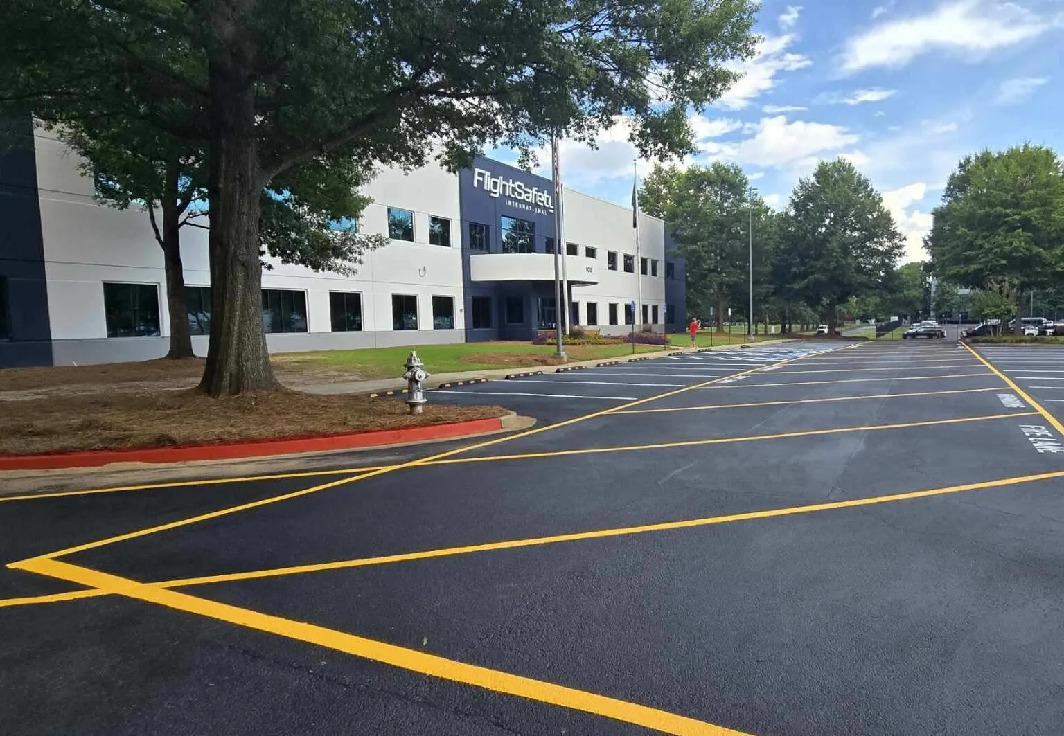 Parking Lot & Warehouse Striping 2