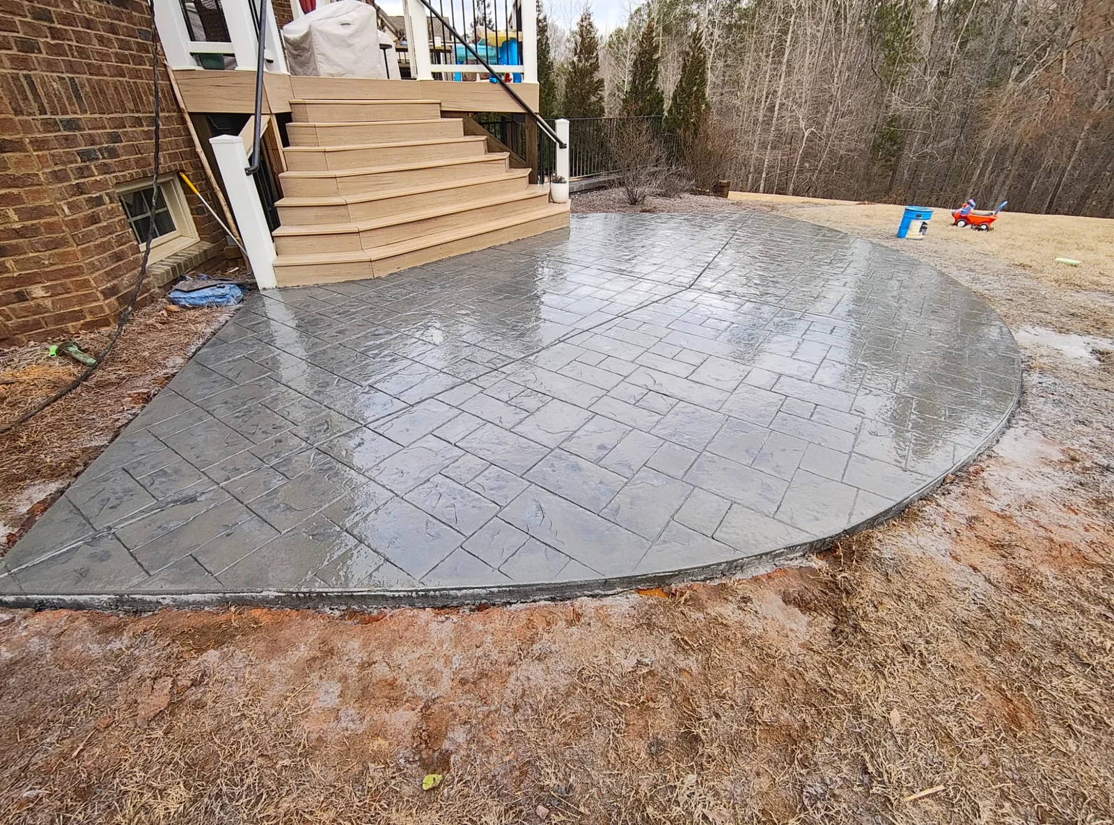 Stamped, Colored & Exposed Aggregate Concrete 4